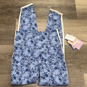 JoyLab Blue Floral Leggings
